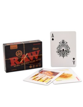 Game Cards - Black Playing Cards - Raw