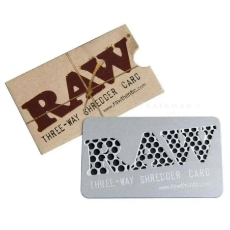 Three-Way Shredder Card - Raw