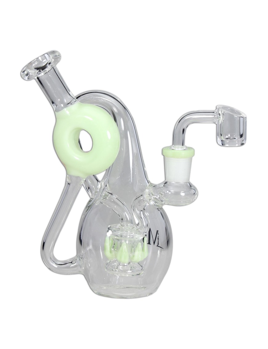 Reciclaje Bong "Möbius" para extractos - Verde - Blaze