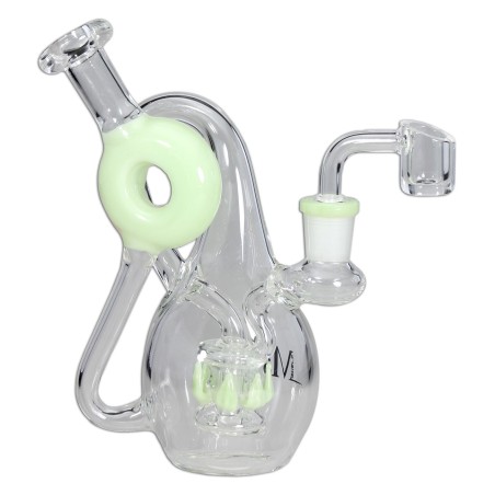 Recycle Bong "Möbius" für Extrakte - Grün - Blaze