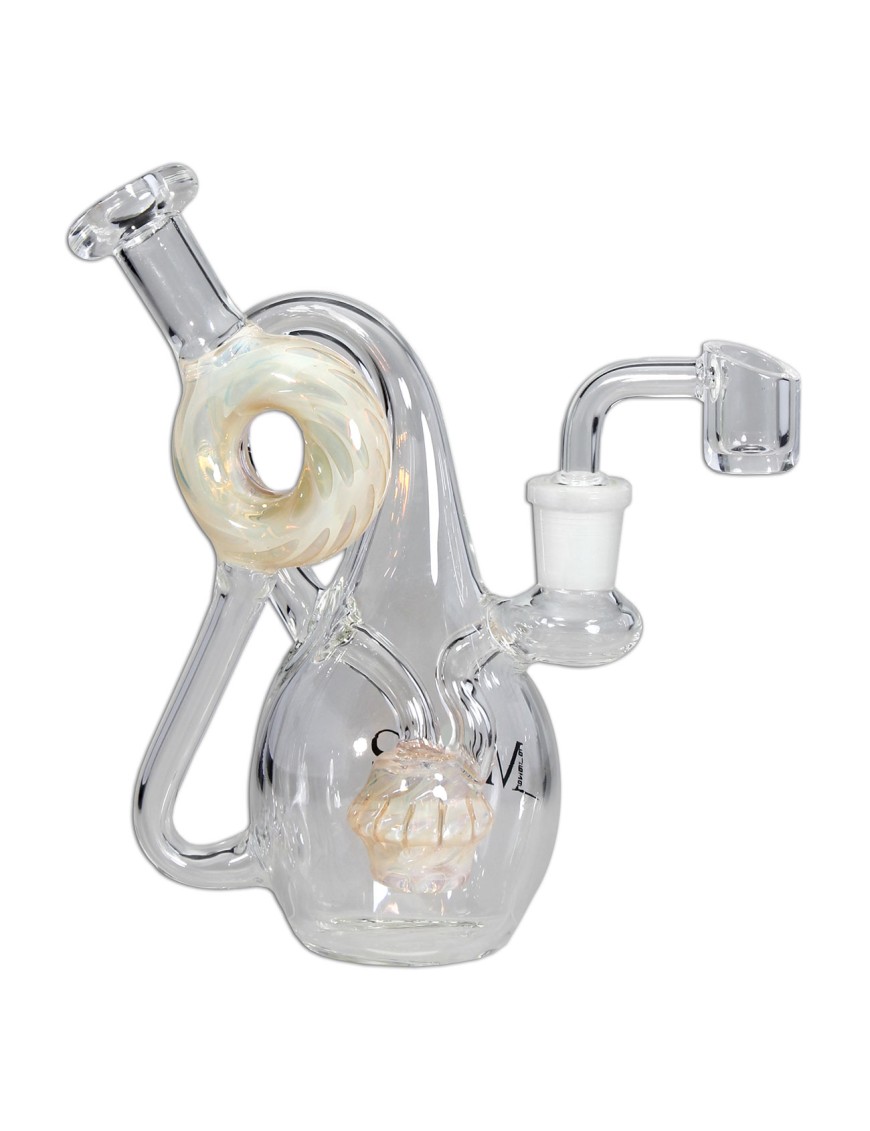 Recycle Bong "Möbius" für Extrakte - Amber - Blaze