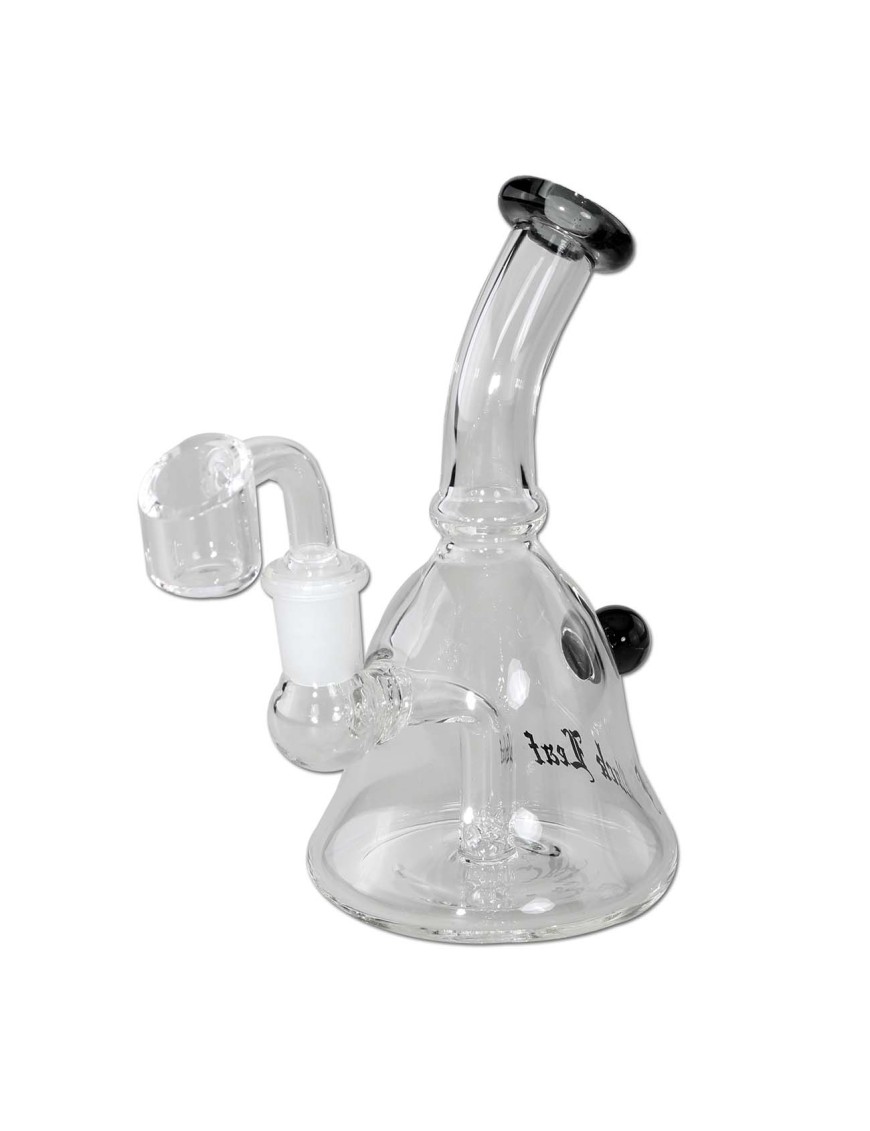 Dab Rig with Diffuser - Black Leaf