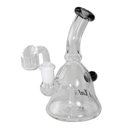 Dab Rig with Diffuser - Black Leaf