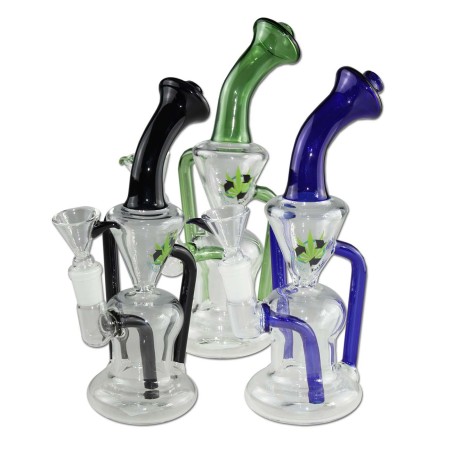 Recycle Bubbler - Black Leaf