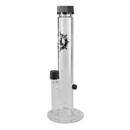 Bong "Voyager" con Tappi Avvitabili - Black Leaf