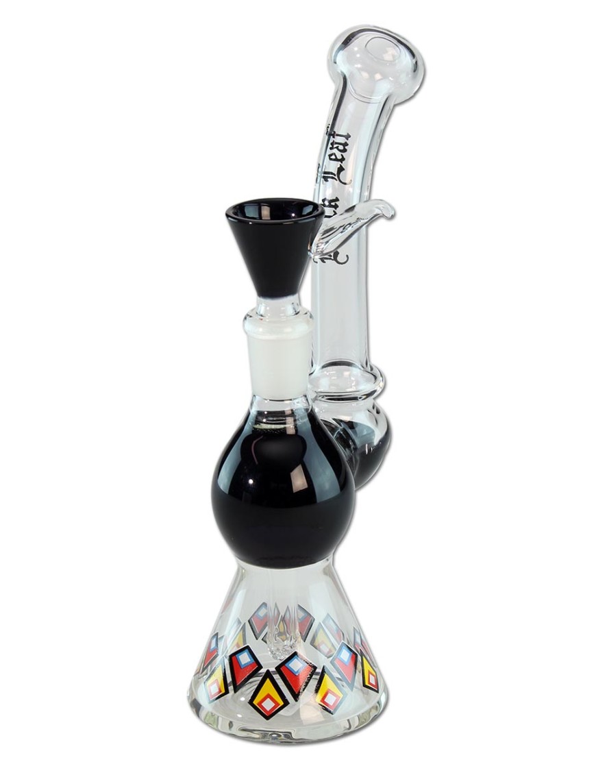 Bubbler "Diamonds" con difusor - hoja negra