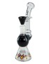 Bubbler "Diamonds" con difusor - hoja negra