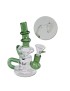 Recycler Bong per estratti e erbe - Black Leaf