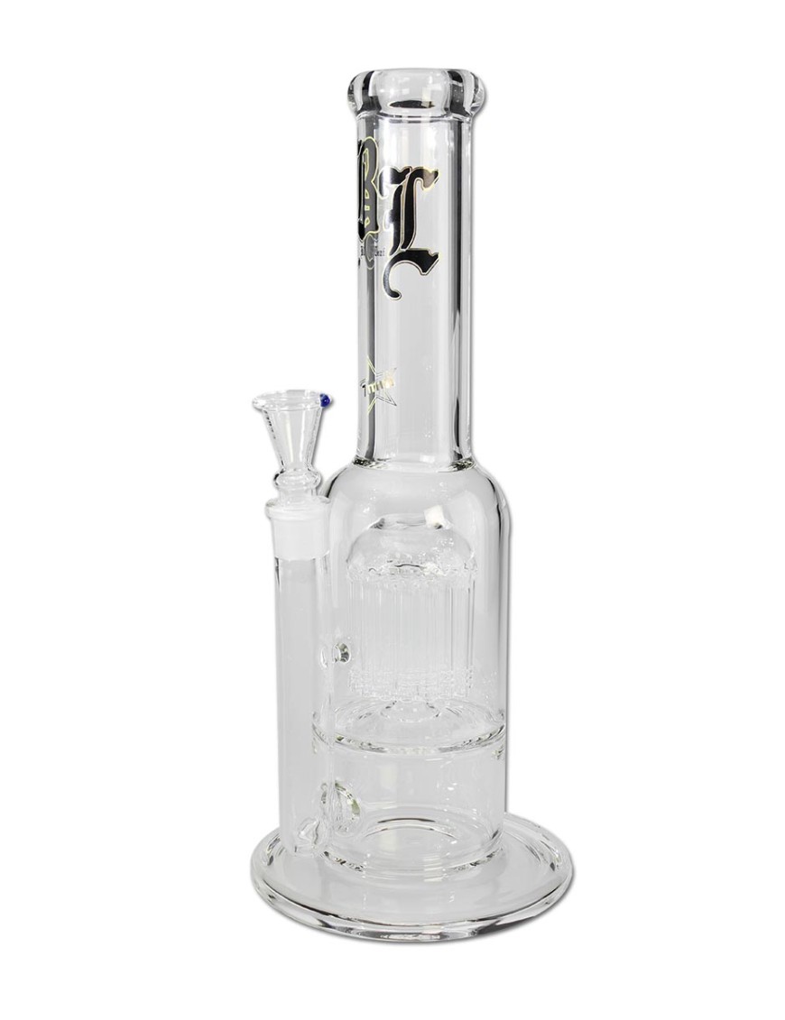 Bong con percolatore a 24 bracci - Black leaf