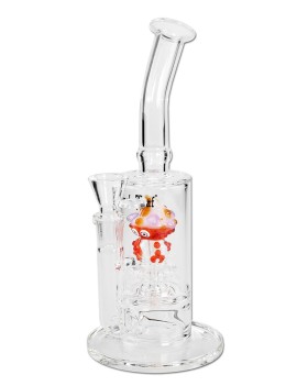 Bong "Crab" with percolator - Black Leaf