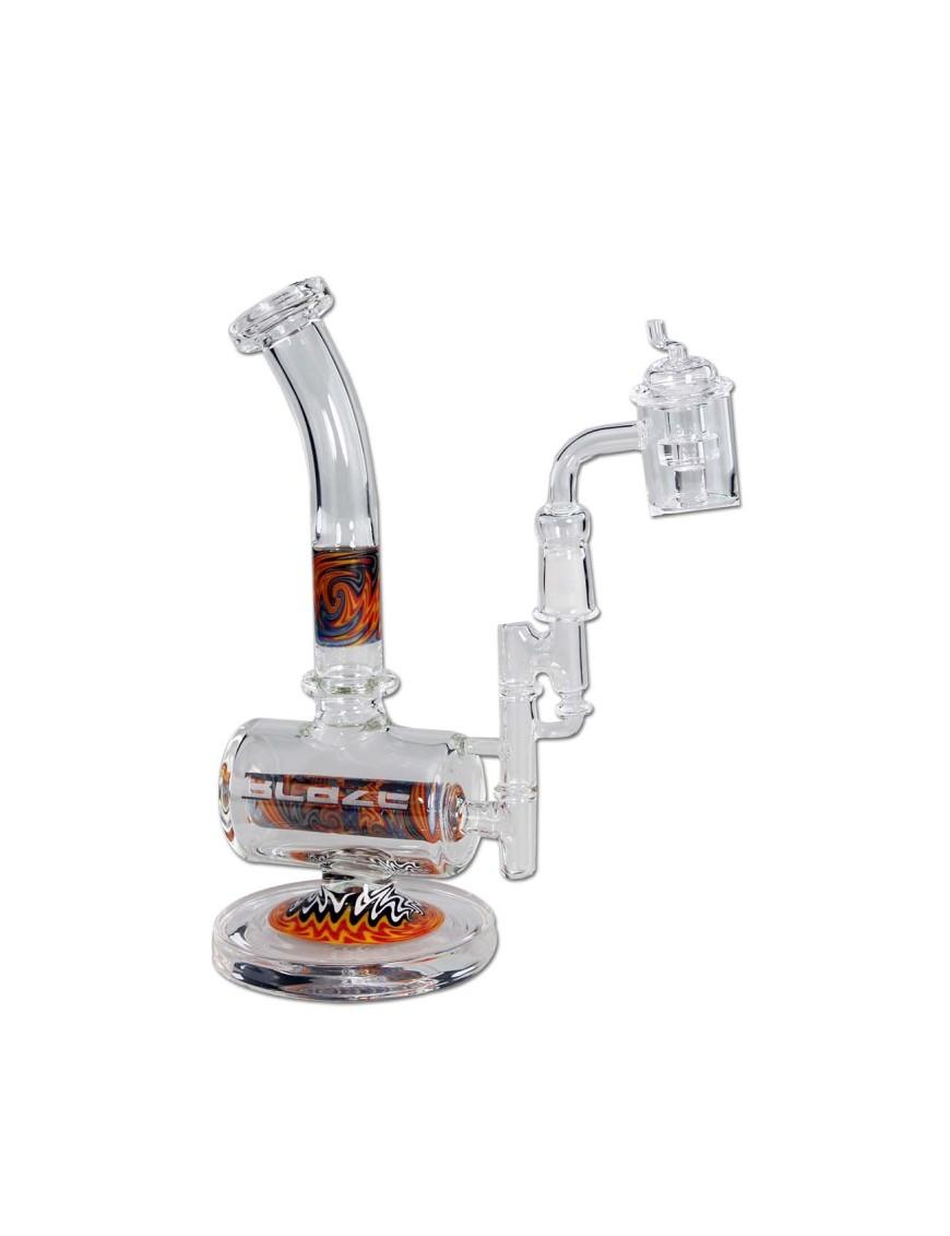 Bong for extracts with online slit diffuser - Blaze