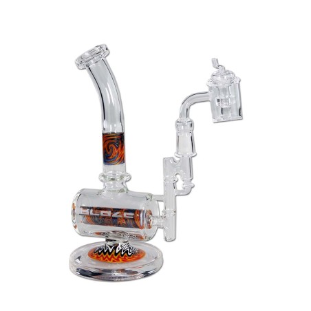 Bong for extracts with online slit diffuser - Blaze