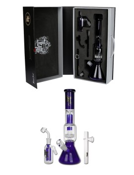 Boxed Icebong con Percolatore per Erbe e estratti - Black Leaf