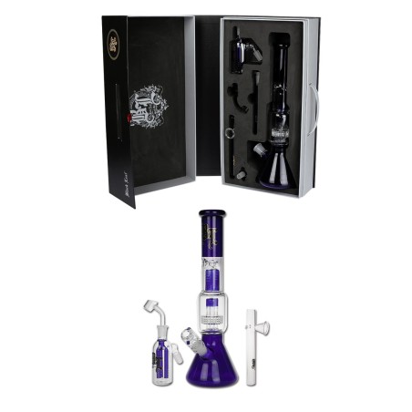 Boxed Icebong con Percolatore per Erbe e estratti - Black Leaf