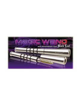 "Magic wand" Rohr 2 in 1 - Schwarz Blatt