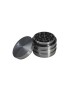 4-teiliger Grinder mit Stufen – Black Leaf