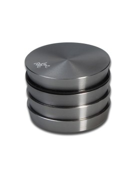 Grinder 4 parts with steps - Black Leaf