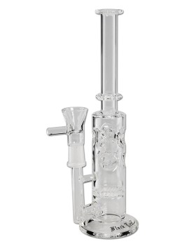 Percolator Bong con HoneyComb - Hoja negra