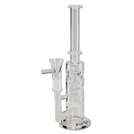 Percolator Bong con HoneyComb - Black Leaf