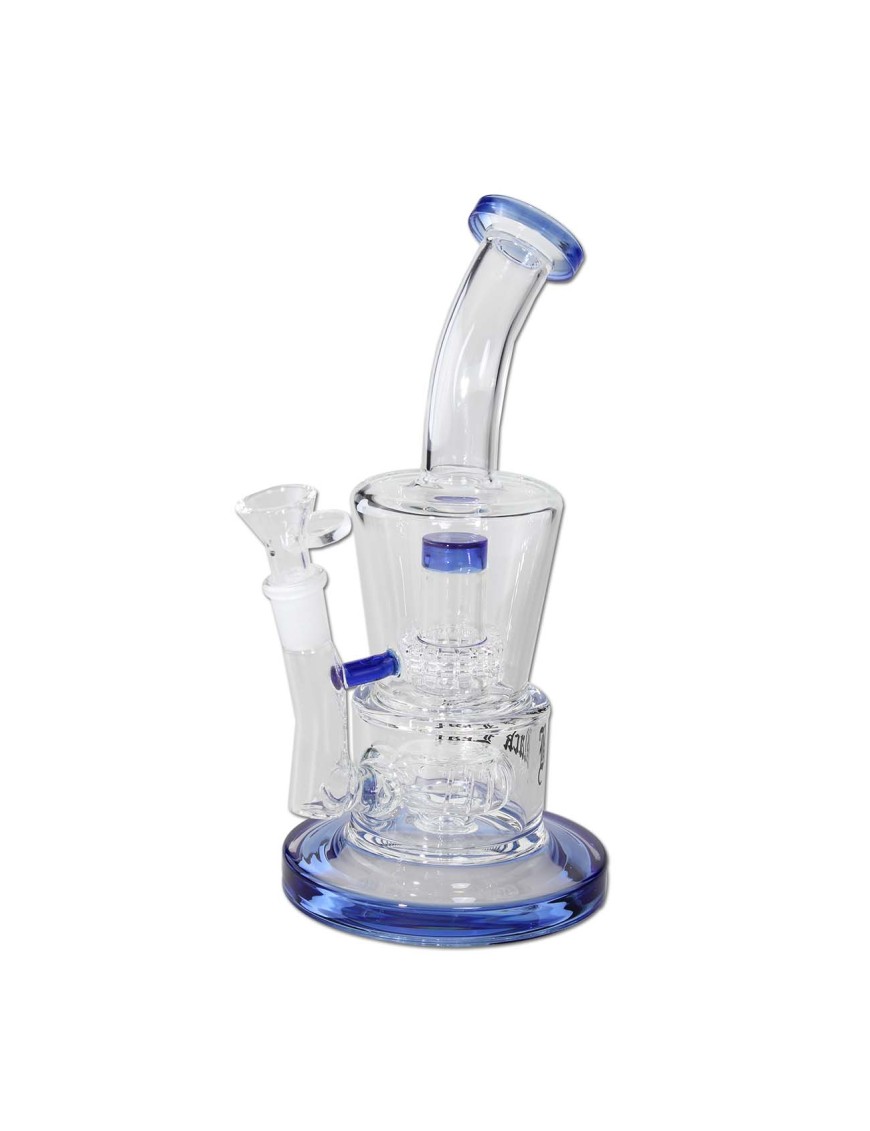 Bubbler con percolador suave y tambor - Hoja negra