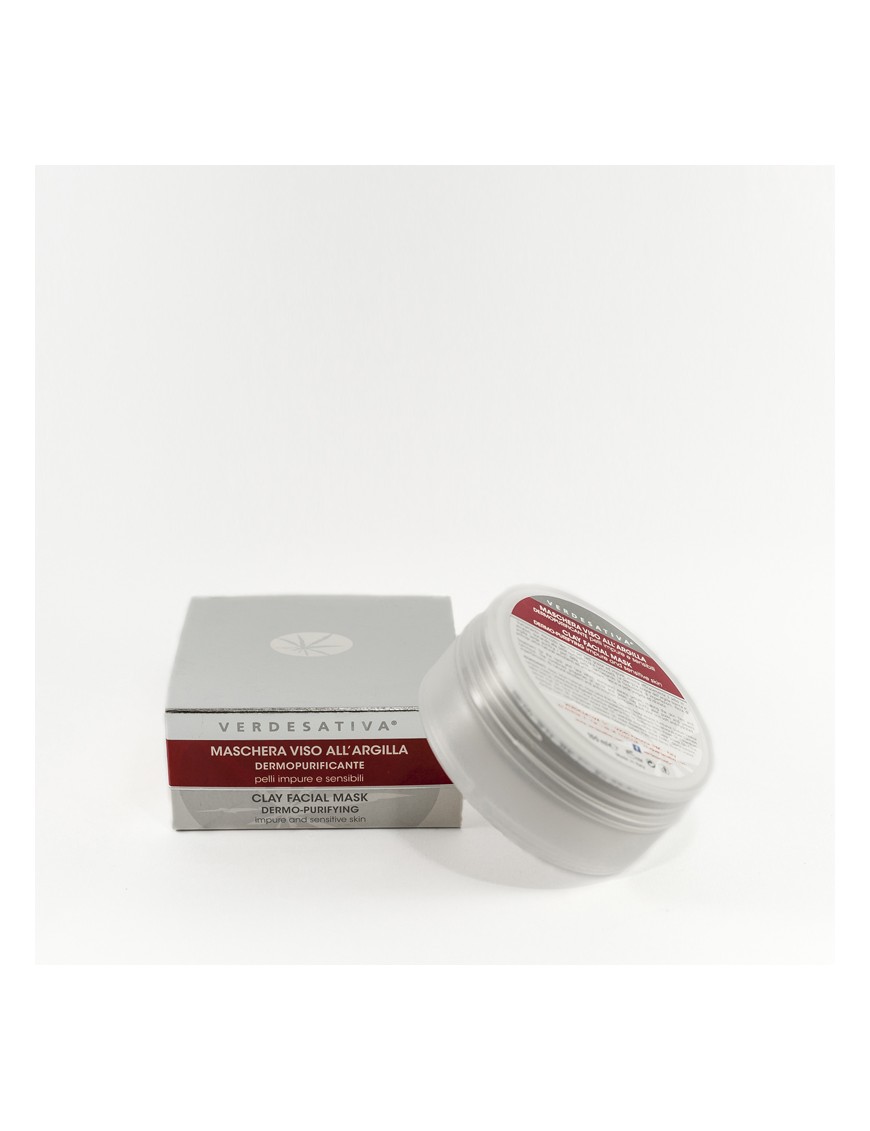 Maske Viso Argilla Dermopurifying - Verdesativa