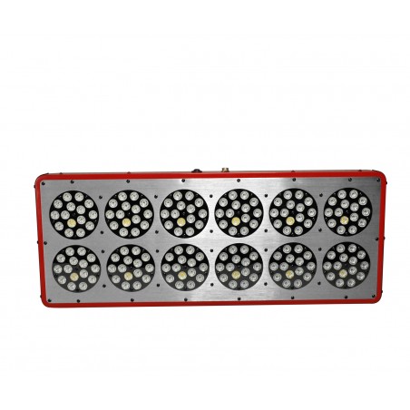 12 LEDs Growlux 575W (Consumo Real 430W) Crecimiento + Floración - Ortoled