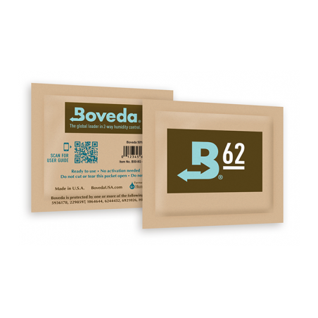 Humedad de bolsa - Boveda 62%