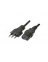 IEC female cable with 10A plug