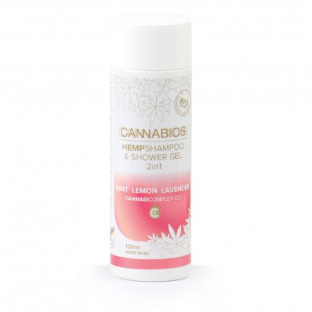 Champú de cáñamo y gel de ducha (2 en 1) - Cannabios