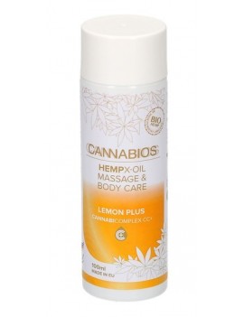 Hanf X-Öl Massage & Bodycare Lemon Plus - Cannabios