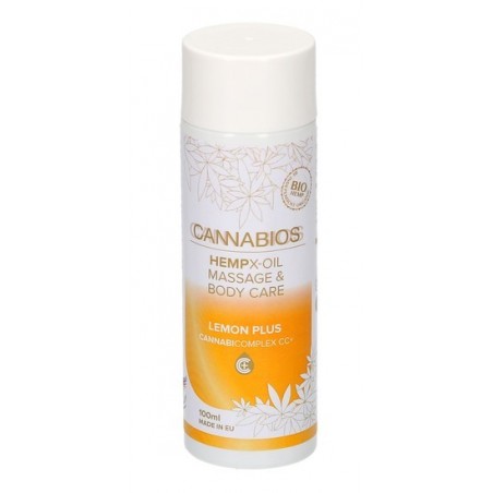 Hanf X-Öl Massage & Bodycare Lemon Plus - Cannabios