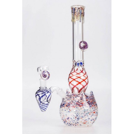 Glass Bong con Precooler