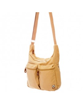 Shoulder bag with 2 External pockets - Pure