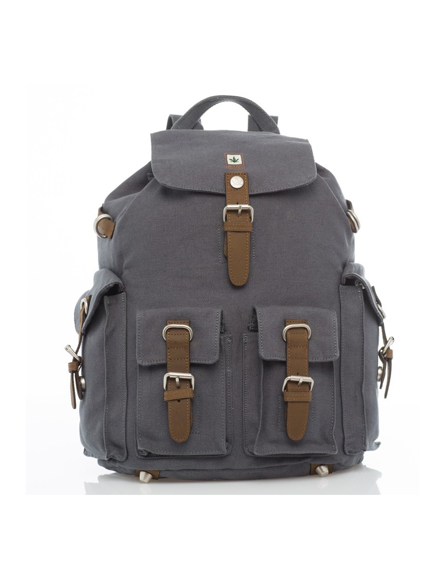 Backpack with 4 External Pockets - Pure