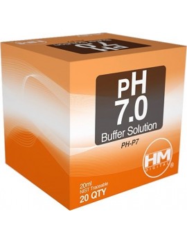 Solución de calibración del kit PH7 Buste 20ml - HM Digital