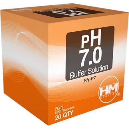 Solución de calibración del kit PH7 Buste 20ml - HM Digital