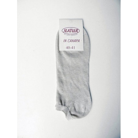 Scarpina-Socken 30 % Hanf 70 % Baumwolle - Natur