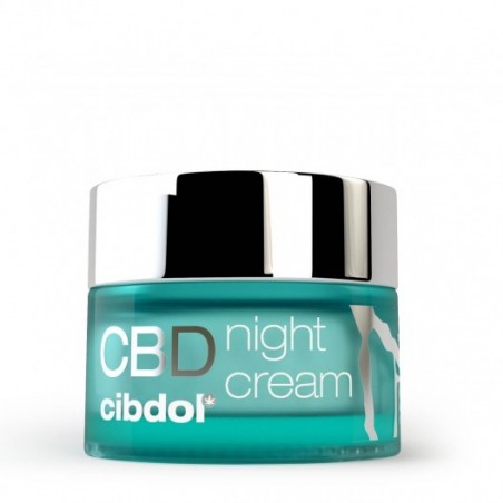 Crema de noche en CBD, FPS 15 - Cibdol