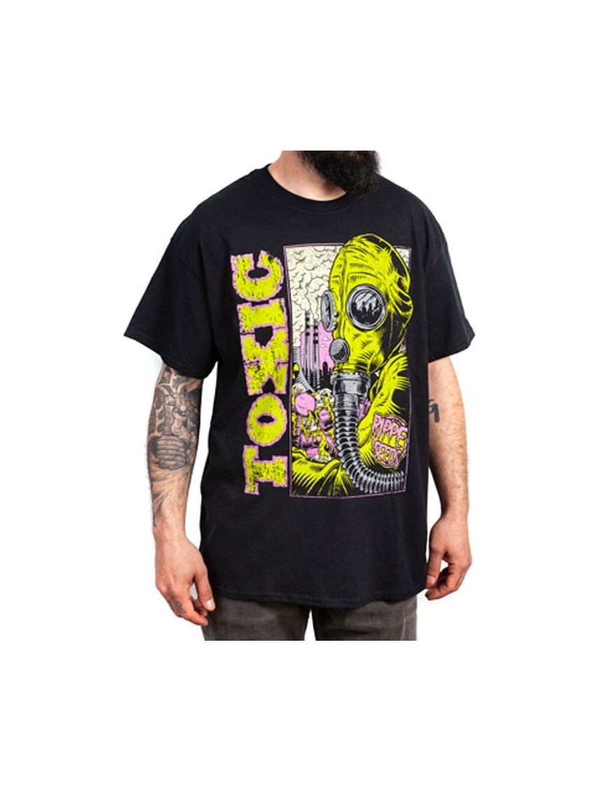 Camiseta Toxic Amarillo - Semillas de cobre