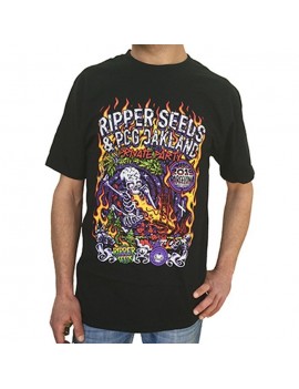 T-Shirt Purple City Genetics Party - Ripper Seeds