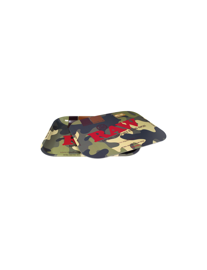 Cubierta Rolling Tray Camo Magnetic - Raw