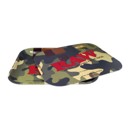 Cubierta Rolling Tray Camo Magnetic - Raw