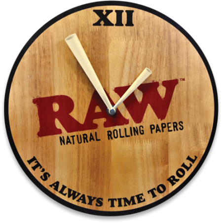 Reloj de pared Wooden - Raw