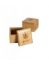 Storage Box Bamboo - Black Leaf