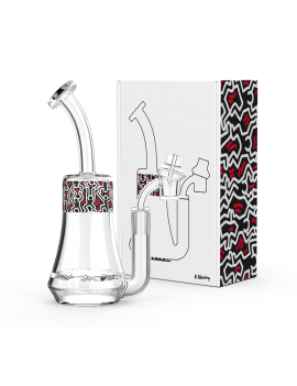 Pipa de vidrio Rig - Keith Haring