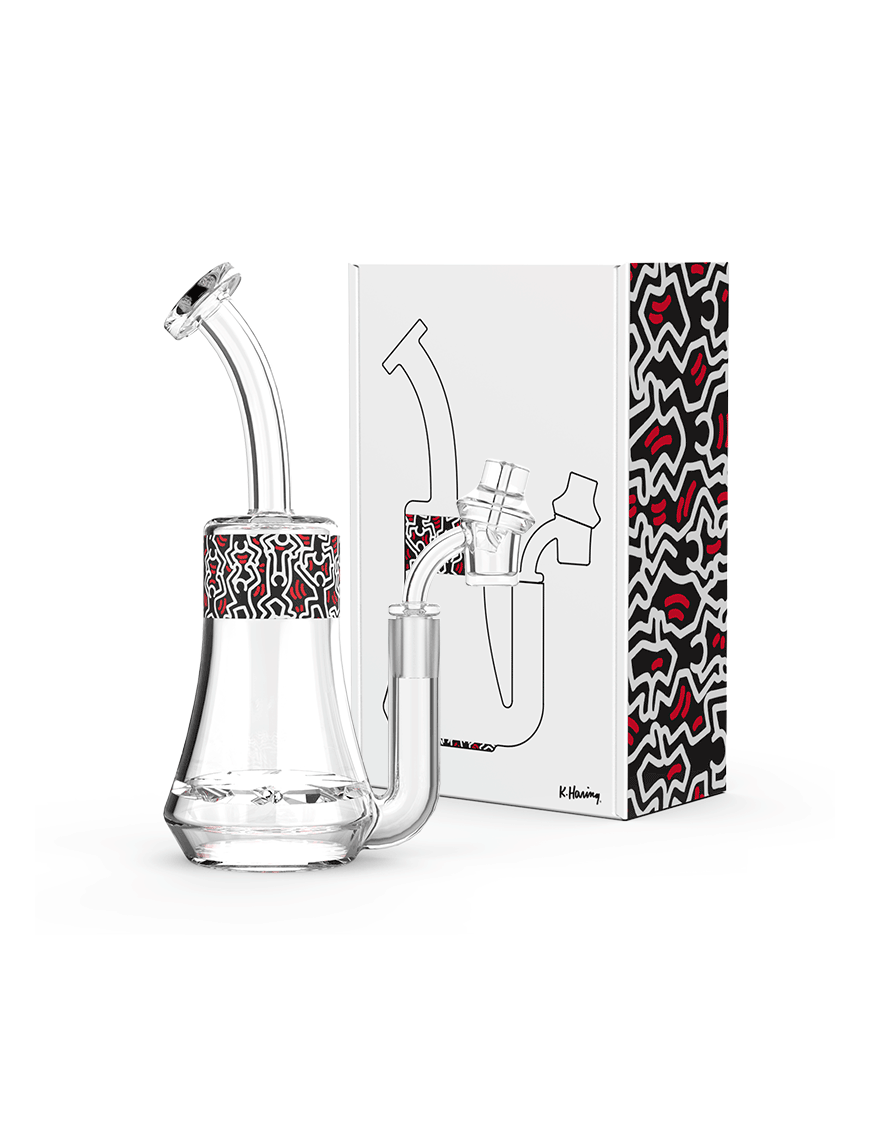 Pipa de vidrio Rig - Keith Haring