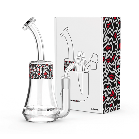 Pipa de vidrio Rig - Keith Haring