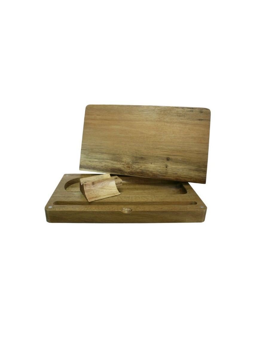 Roll Tray Box No Logo Wood - Amsterdam