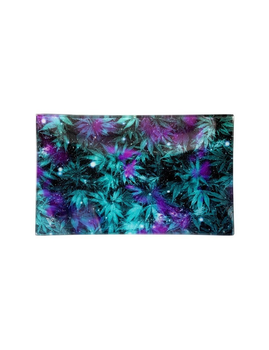 Glass Rolling Tray Galaxy L- V Syndicate