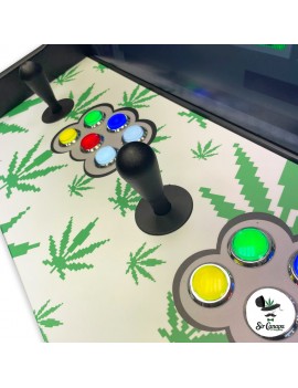 Consola Arcade Años 80/90/00 Vintage - Weedtendo impulsado por Sir Canapa